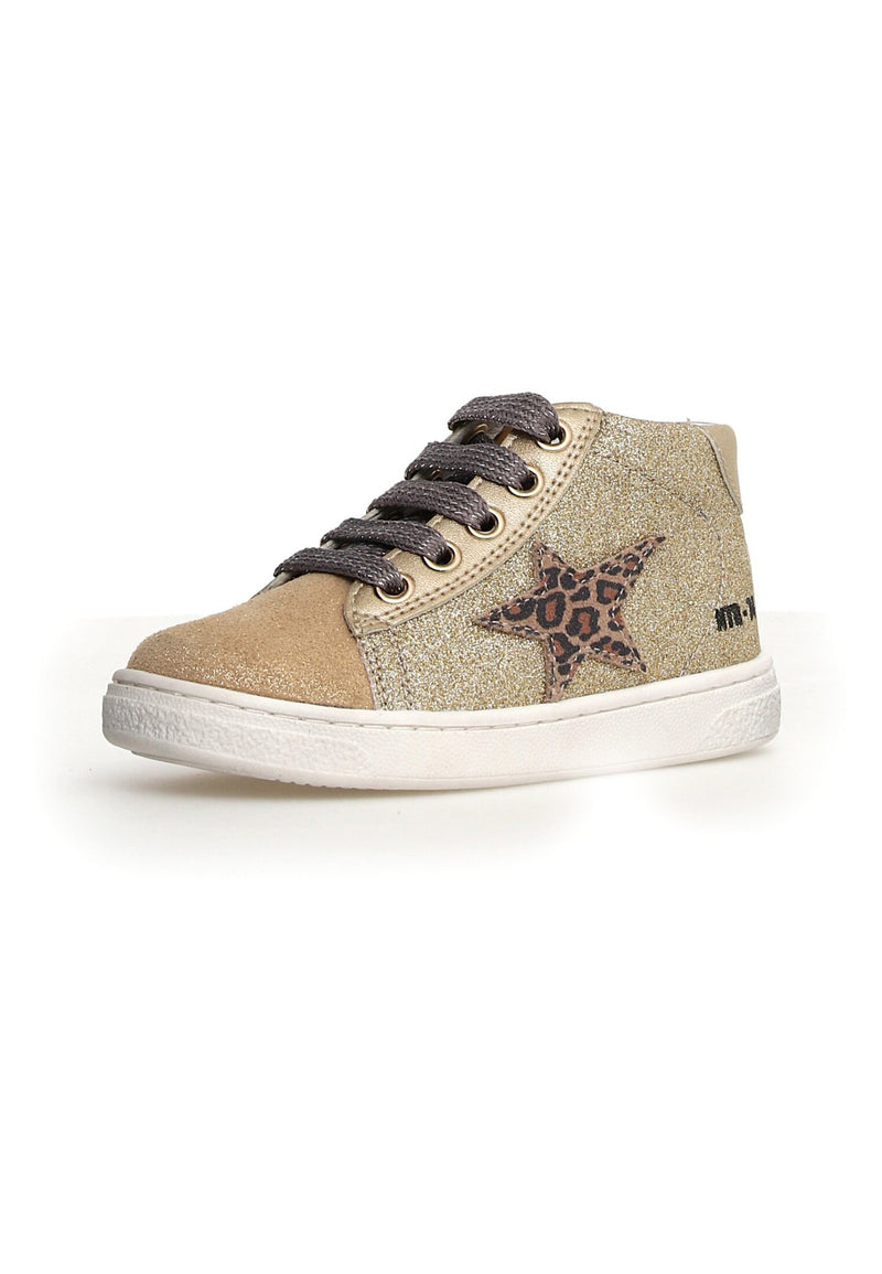 PINN ZIP HIGH GLITTER SUEDE